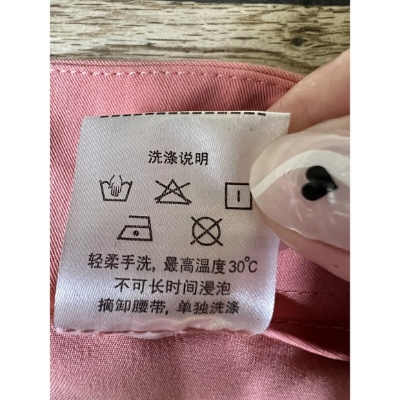 NWT Vero Moda Orlando Grace Palazzo Career Peach Pants Flared Leg  Sz 8 Career - Picture 11 of 13